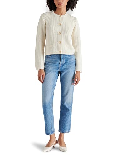 Steve Madden Womens Apparel Fantino Sweater Jacket