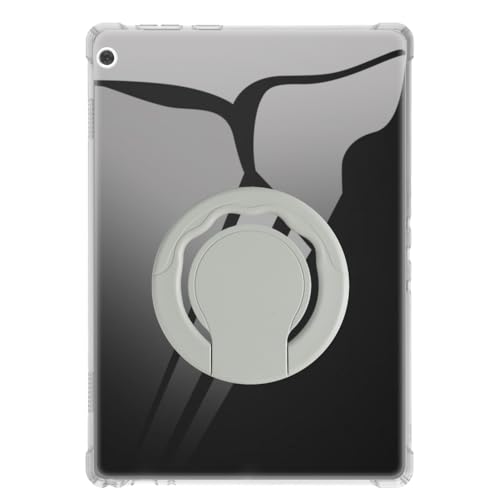 Coque Lenovo Tab B10 HD 10.1 transparente antichoc avec béquille 360