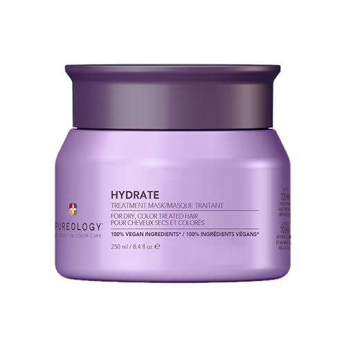 Pureology Hydrate Hair Treatment Mask - Deep Conditioning Mask, For Dry or Color-Treated Hair, Instant Shine & Detangling