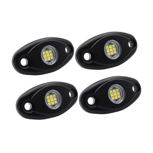 Luces led de roca para SUV UPKOCH ideales para acampadas nocturnas en la naturaleza