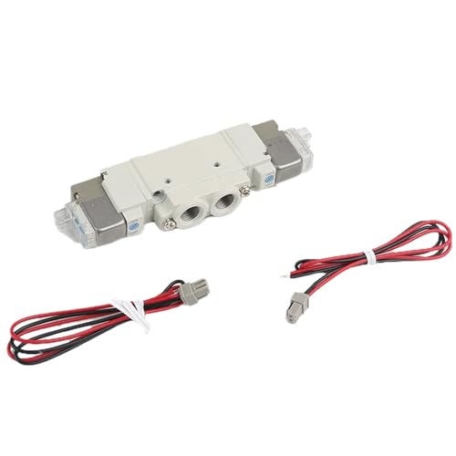 Válvula solenoide SY5220 normalmente cerrada de 5 puertos con pilotaje interno estable 5