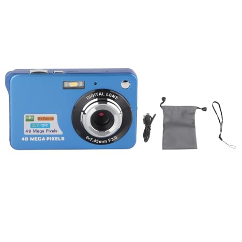 Cámara digital 48MP con pantalla LCD 2.7 pulg y zoom 8X miniatura 1