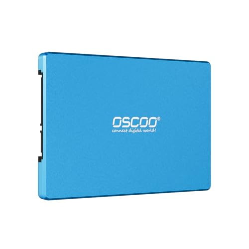 OSCOO 512GB 2.5�C���` SATA III SSD ? �m�[�gPC�E�f�X�N�g�b�v�p ����SSD�A�ő� 550MB/s �Ǎ��E500MB/s �����A3D NAND �̗p�A�ϋv���E�ϏՌ��݌v