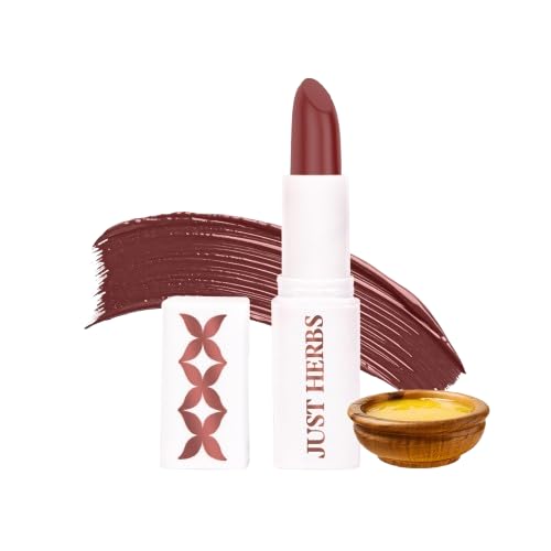 Image of Just Herbs Ayurvedic Lipsticks Half size