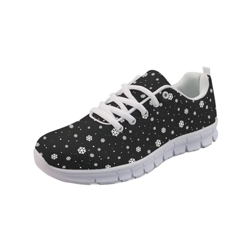 AmzPrint Women Men Workout Athletic Trainer Hiking Camping Walking Sneaker White Sole Shoes for Men Women Shoes Size 5.5-13.54
