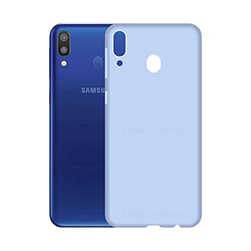 Image of Case Creation Luxurious OG Series for Samsung Galaxy M20 Case Cover,Anti-Dirty Slim Case Frosted Matte Cute Candy TPU Raised Bezel (Splash of Color) Back Cover for Samsung M20 -Purple
