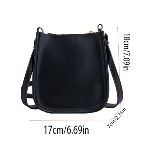 Mini Square Shoulder Bag Zipper Crossbody Purse, Simple Mobile Phone Bag Shoulder Purse Wallet Women's Handbag2