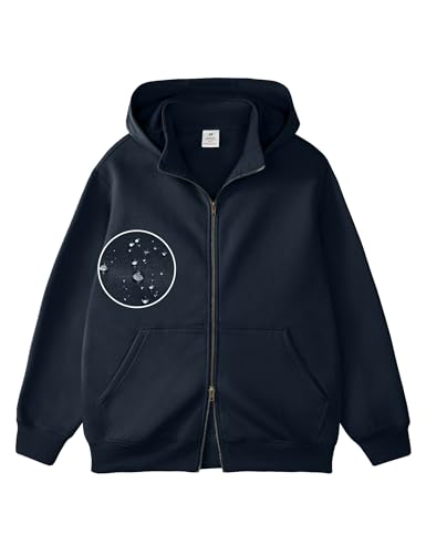 FAIABLE Mens Double Zip Up Hoodie Waterproof Heavyweight Hoodies Fleece Zipper Sweatshirt Rain Defender Jacket for Men