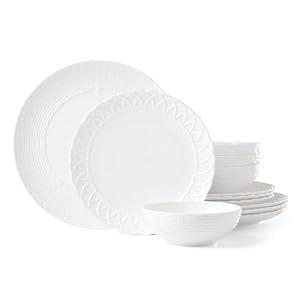 Lenoxwickercreek12piecedinnerwareset1429white Urban Country Home Decor Lenox wicker creek 12 piece dinnerware set 1429white urban country home decor
