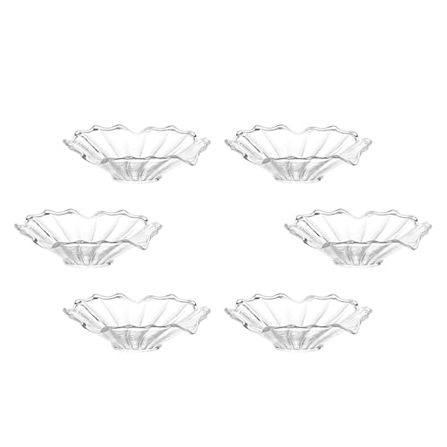 KESOTO 6 Anelli Salvagoccia per Candele, Anelli Conici per Candele da 2,2 Cm, Dischi, Protezioni Salvagoccia per Feste, Petalo a Coste