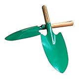  Cabilock 2 Pièces Tête De Pelle Bêche Tête De Pelle De Jardin Bêche De Repiquage Pelle à Gazon Pelle à Pot De Fleurs Pelle à Repiquer Outil Ustensile De Jardin en Bois Truelle Creusement