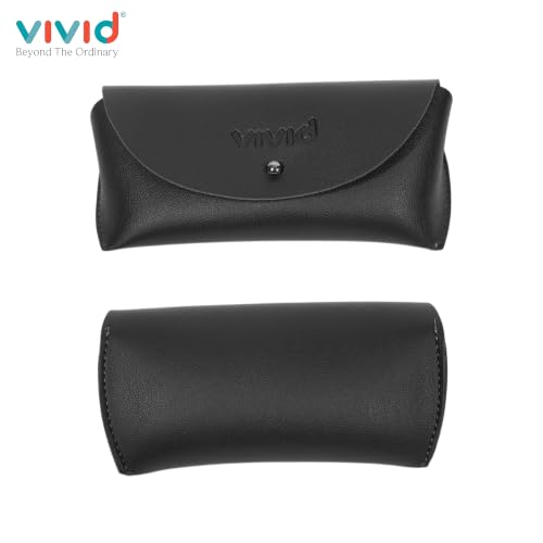 Image of Unisex Specs Chicago Button Eyewear Dabbi Faux Leather Soft Case Cover