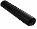 PlasticMill Heavy Duty Trash Bags - Black Garbage Bags - Plastic Trash Bags for Large Rolling Trash Bins - Tall Trash Bags - 100-Gallon Large Kitchen Trash Bags, 1.3 Mil, 67