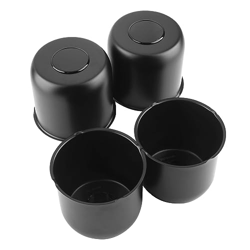 Rheedal 4Pcs 4.88" OD 4.47" H Trailer Wheel Center Caps with Removable Top by Rheedal - Used condition - Image 2