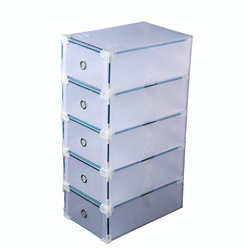 Loywe Schuhaufbewahrung Schuh Box Schuhe Schuhbox Schuhkasten Schuhkarton 5 St LWWA190-5X