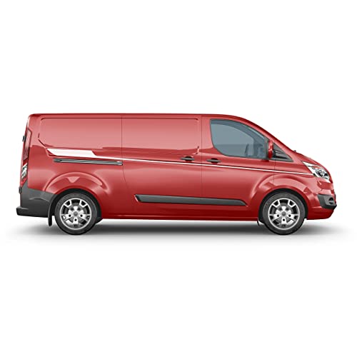 Bandes latérales Ford Transit Custom décor premium Oben Clean vinyle 258 Sky