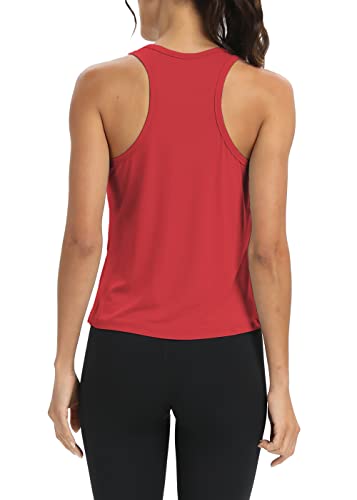 Bestisun Women Split Side Athletic Workout Tank Tops Racerback Yoga Shirts for Women4