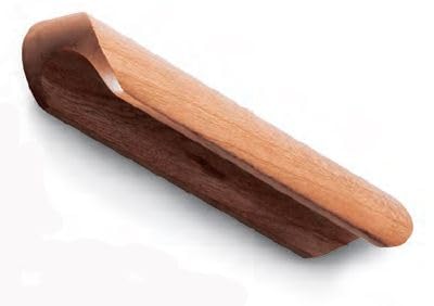 Interior HUT 3 Natural Teak Wooden Door Knob Handles for Cabinets & Wardrobes | Drawer & Pull Handles for Kitchen, Cupboards – Set of 1 (Wood Finish) (12 Inches (1 Pair))-image-12