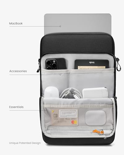 tomtoc DefenderACE-A03 Laptop Shoulder Bag (16 Inch), Black