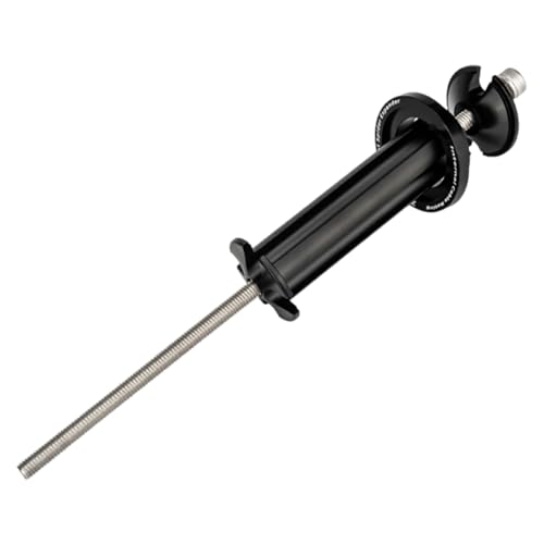 バイクヘッドセットプレスツール、家庭用精密バイクヘッドセットプレスツール、耐荷重精密サイクリングメンテナンスアクセサリー、ガレージ、汚れ、道路、トレイル、山用