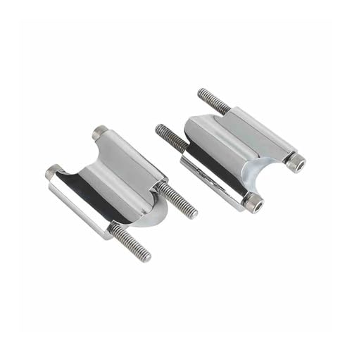 Elevador de manillar de 25 mm para Sportster Forty Eight con acabado mecanizado de alta resistencia