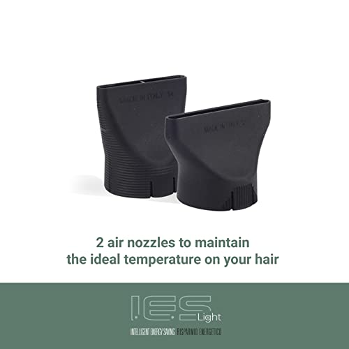 Sèche-cheveux professionnel GammaPiù I.E.S vert mousse intelligent - 7