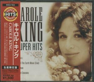 Amazon.co.jp: CD CAROLE KING SUPER HITS キャロル・キング 国内盤 帯