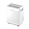 Ariston DEOS 12 EVO - Deumidificatore Casa Muffa Portatile 12L/24h con Ruote, Bagno e Ambienti Fino 31㎡, Piccolo Assorbi Umidità 32x41,4x20,5 - 3 Velocità d'Aria e Filtro Antipolvere, Consumo Max 210w