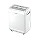 Ariston DEOS 12 EVO - Deumidificatore Casa Muffa Portatile 12L/24h con Ruote, Bagno e Ambienti Fino 31㎡, Piccolo Assorbi Umidità 32x41,4x20,5 - 3 Velocità d'Aria e Filtro Antipolvere, Consumo Max 210w