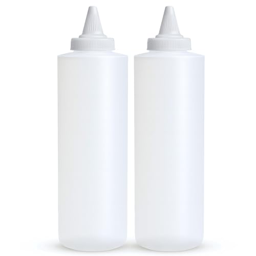 BRIGHTFROM 16 oz Leak Proof Squeeze Bottle