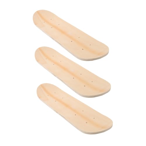 Planche de skateboard vierge pour activité manuelle en famille et décoration murale fait main