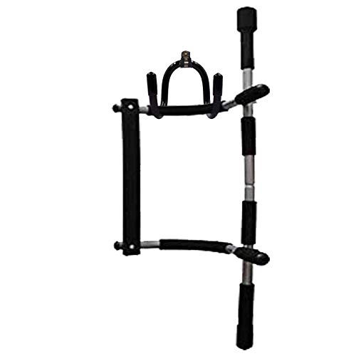 Chin up Bar Storage Pull up Bar Rack Exercise Strength Fitness Bar Holder Workout Equipment Shelf - Solid Quality Wall Mountable for Your Fitness Class or Home Gym, Metal, Adjustable Size, Up to 20Lbs