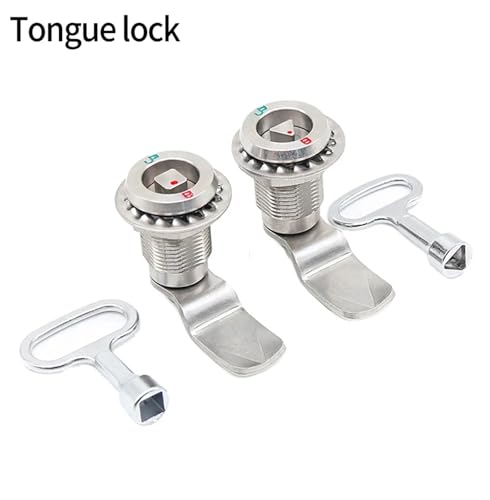 Verrouillage télescopique MS816 en acier 304 avec languette triangle 1 pièce
