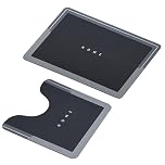 Taylor & Brown 2-Piece Non-Slip Bath & Toilet Mat | Bath Shower Floor Mat Set | Water Absorbent & Quick Drying to Keep Bathroom & Home Hygienic & Clean (Grey)