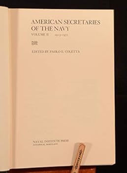 Hardcover American Secretaries of the Navy Book
