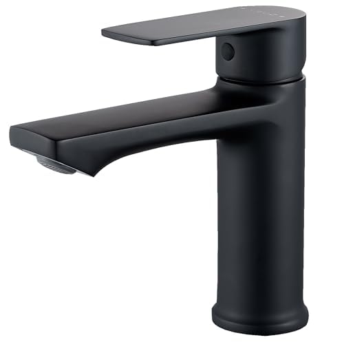 Mitigeur lavabo salle de bain vintage avec bec haut arc chrome classique