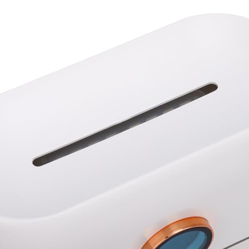 Difusor aromático eléctrico efecto llama 3D blanco miniatura 2