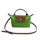 SANLEG Fashionable and versatile handbag for women, mini shoulder bag, crossbody bag, coin purse, mobile phone bag (Green)