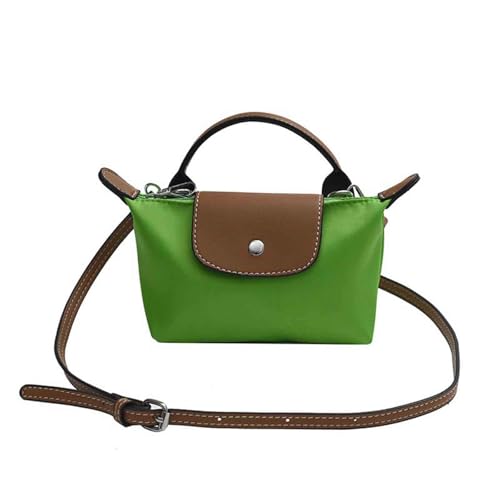 SANLEG Bolsa feminina elegante e versátil, mini bolsa de ombro, bolsa tiracolo, bolsa de moedas, bolsa para celular, Verde