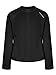Raenseen Kids Girls Workout Full Zip Jackets Sweatshirts Fleece Warm Tops Winter Base Layer Shirts Black 15-16 Years