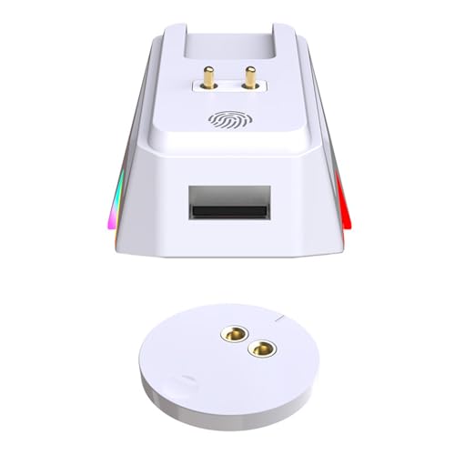 KAHDGSS Plataforma de Carga magnética Antideslizante para ratón inalámbrico GPW4 / GProX, la Oferta ABS Mejora la Estabilidad y Amplia estación de Carga del ratón