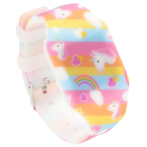 Homoyoyo Reloj Pantalla Táctil Led Diseño De Unicornios para Eventos Escolares y Fiestas
