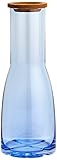 Kosta Boda Bruk 44.56 Ounce Carafe, Water Blue