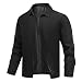 Allthemen Herren Jacke Leicht mit Kragen Übergangsjacke mit Reißverschluss