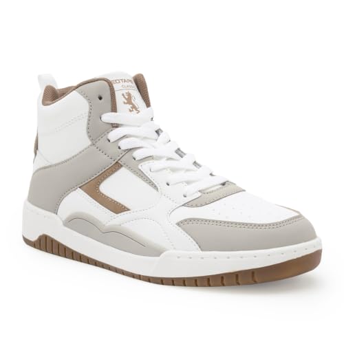 Image of Red Tape Women's Sneakers White Pu Round Lace-Up Lightweight Comfort