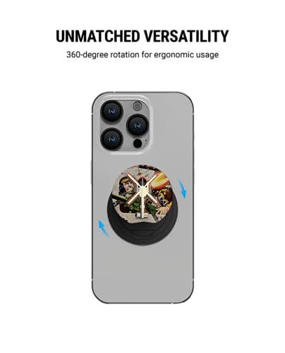 Image of DailyObjects White Bird Moto Compatible with Magsafe Phone Grip
