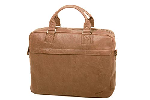 Porte-Ordinateur 15' Gérard Hénon Vintage 7180 sacoche homme travail