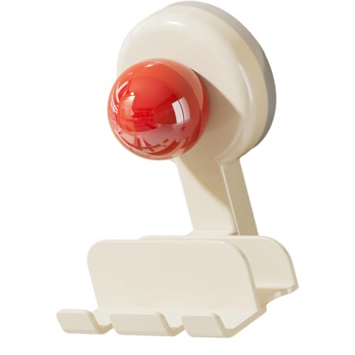Organizador de Pared para Fregadero de Cocina con Ventosa, Canasta Abierta con Ganchos, Soporte de ABS para Baño y Cocina miniatura 7