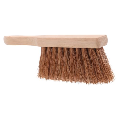 BUGUUYO Balayette Cheminée Ergonomique avec Manche Antidérapant pour Nettoyage Cendres et Barbecue Brosse Multifonction pour Foyer et Poêle Outil Pratique pour Jardin Maison