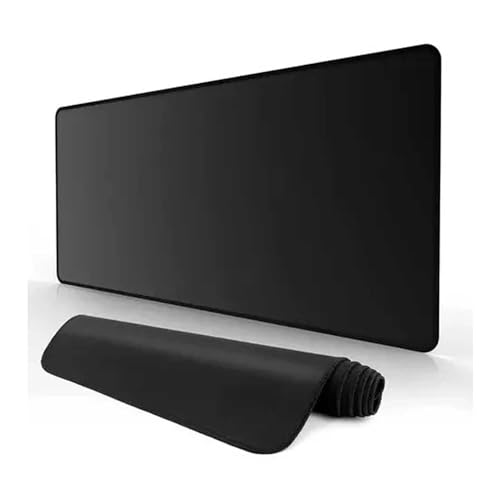 Mouse Pad Gamer Speed Deskpad Extra Grande Profissional com Borda Costurada 120x60cm - Preto